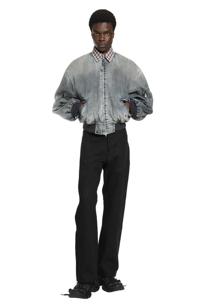 Standard Denim Bomber Jacket