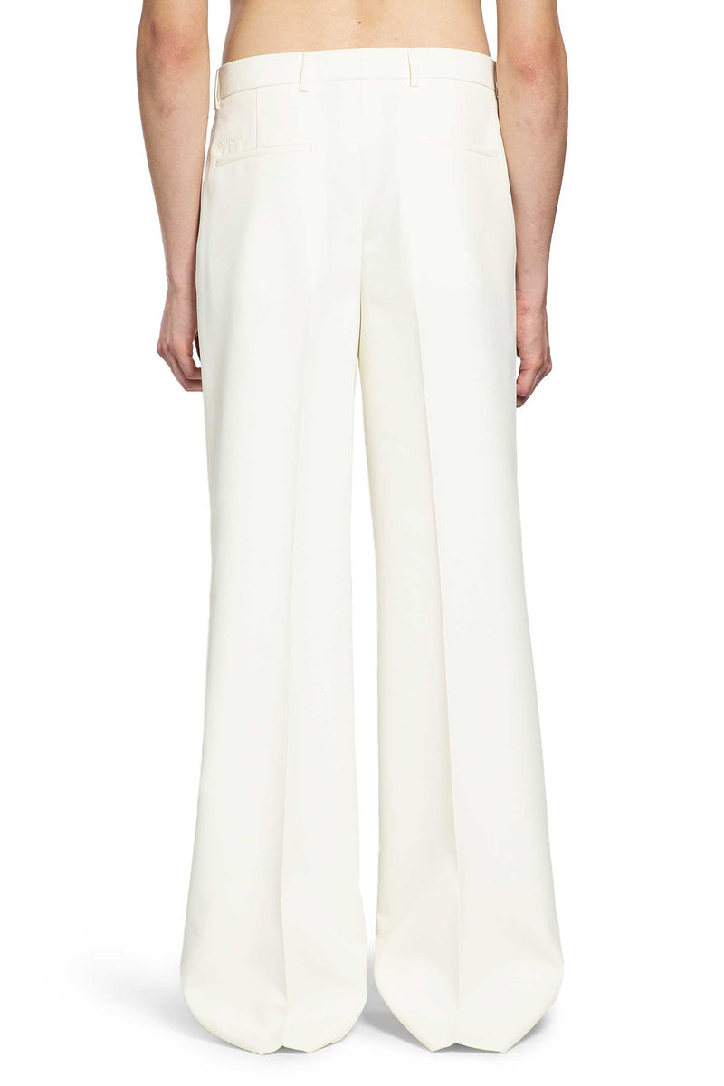 Silk Twill Tailored Pants