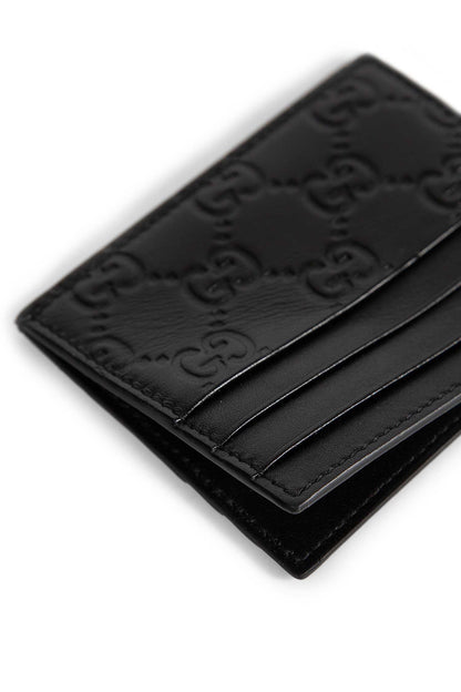 GUCCI MAN BLACK WALLETS & CARDHOLDERS