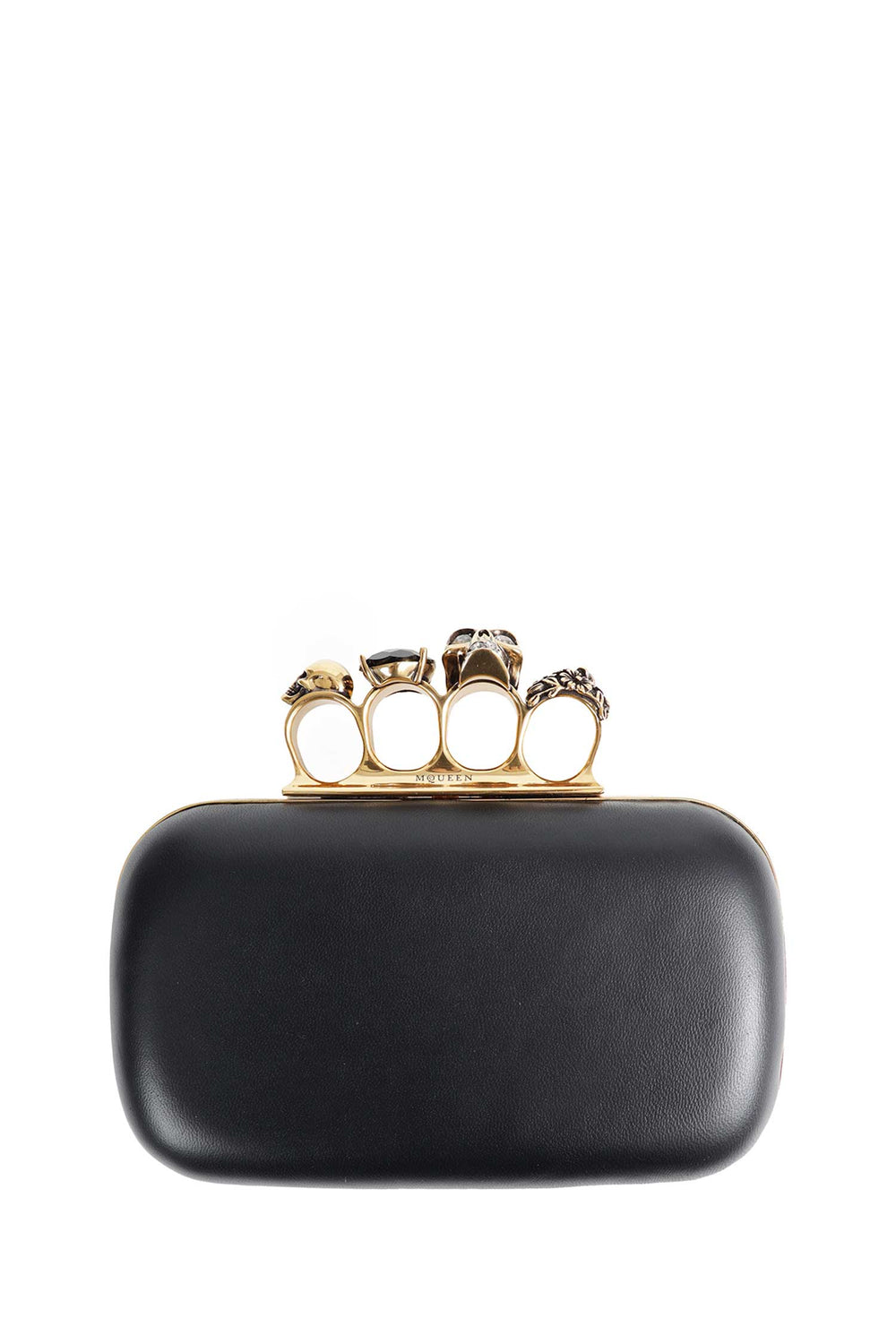 MCQUEEN Knuckle Clutch With Chain woman