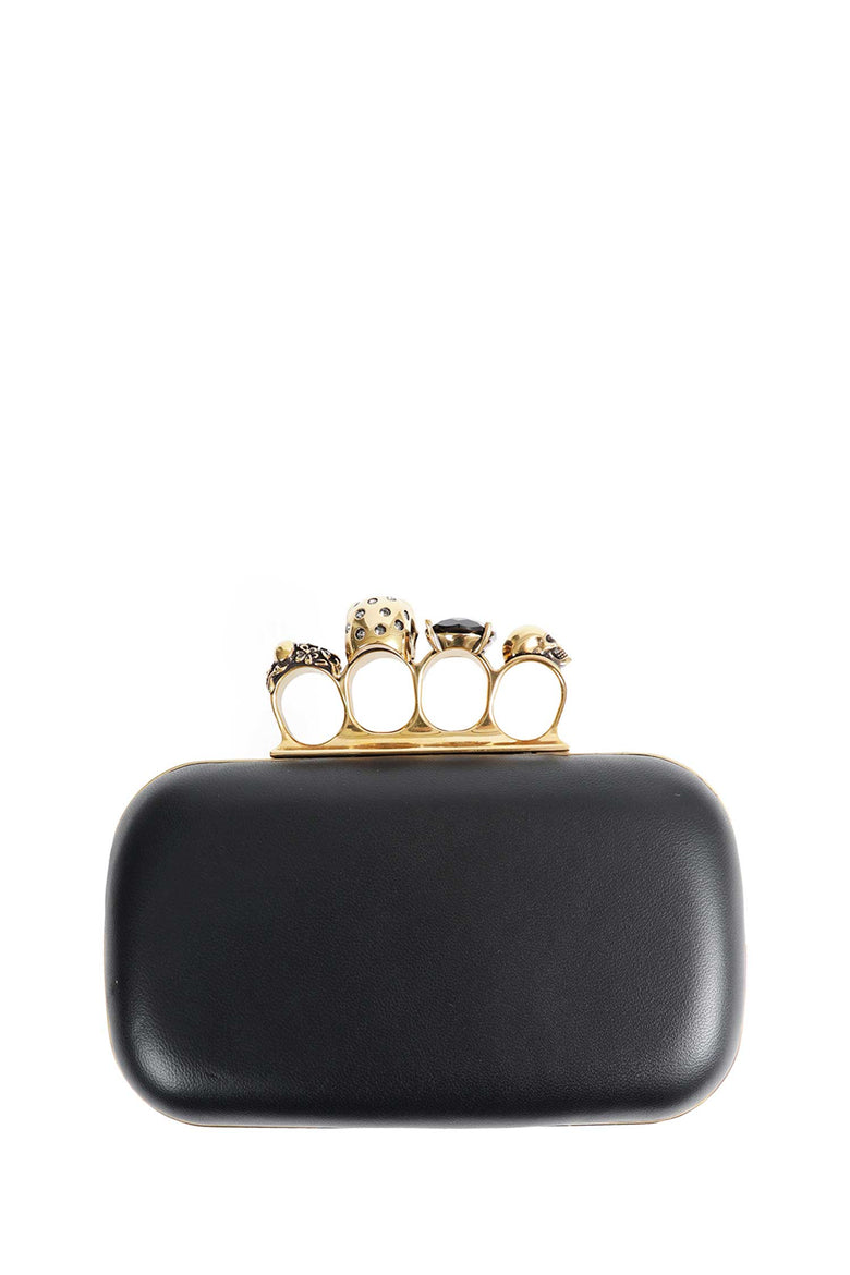 
              MCQUEEN Knuckle Clutch With Chain woman
            