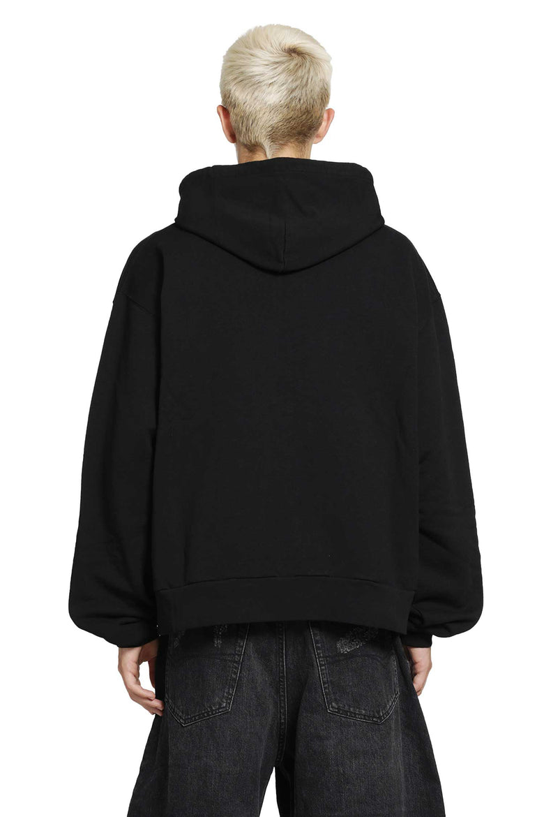 BALENCIAGA The Door Oversized Zip-Up Hoodie man