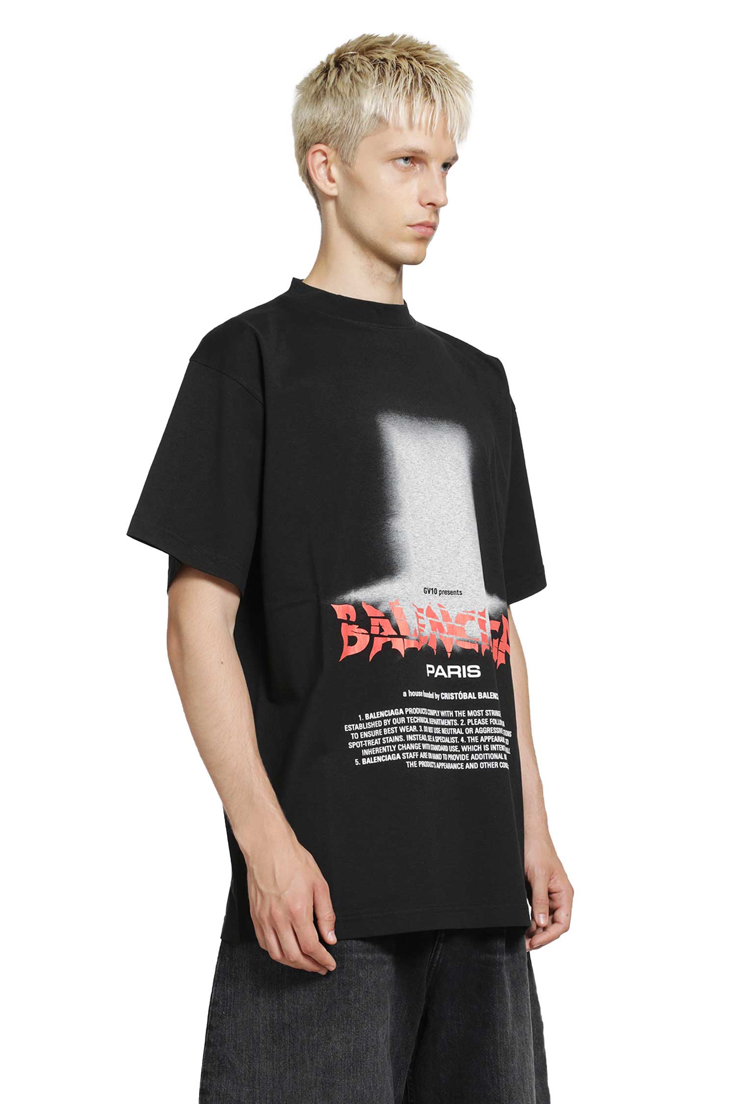 BALENCIAGA The Door Oversized T-Shirt man