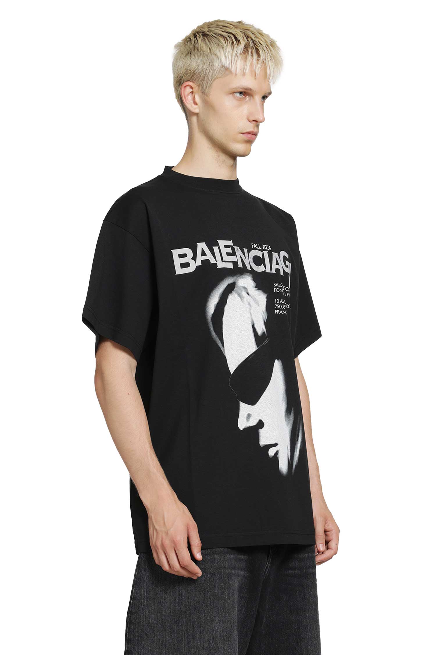 BALENCIAGA Lady in Shades Oversized T-Shirt man