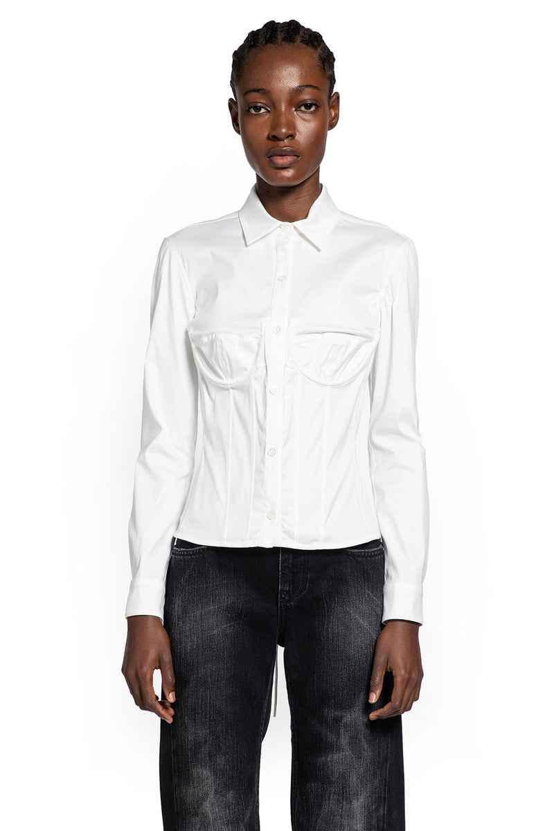 Long Sleeved Corseted Shirt