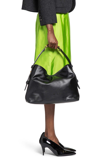 GUCCI WOMAN BLACK SHOULDER BAGS