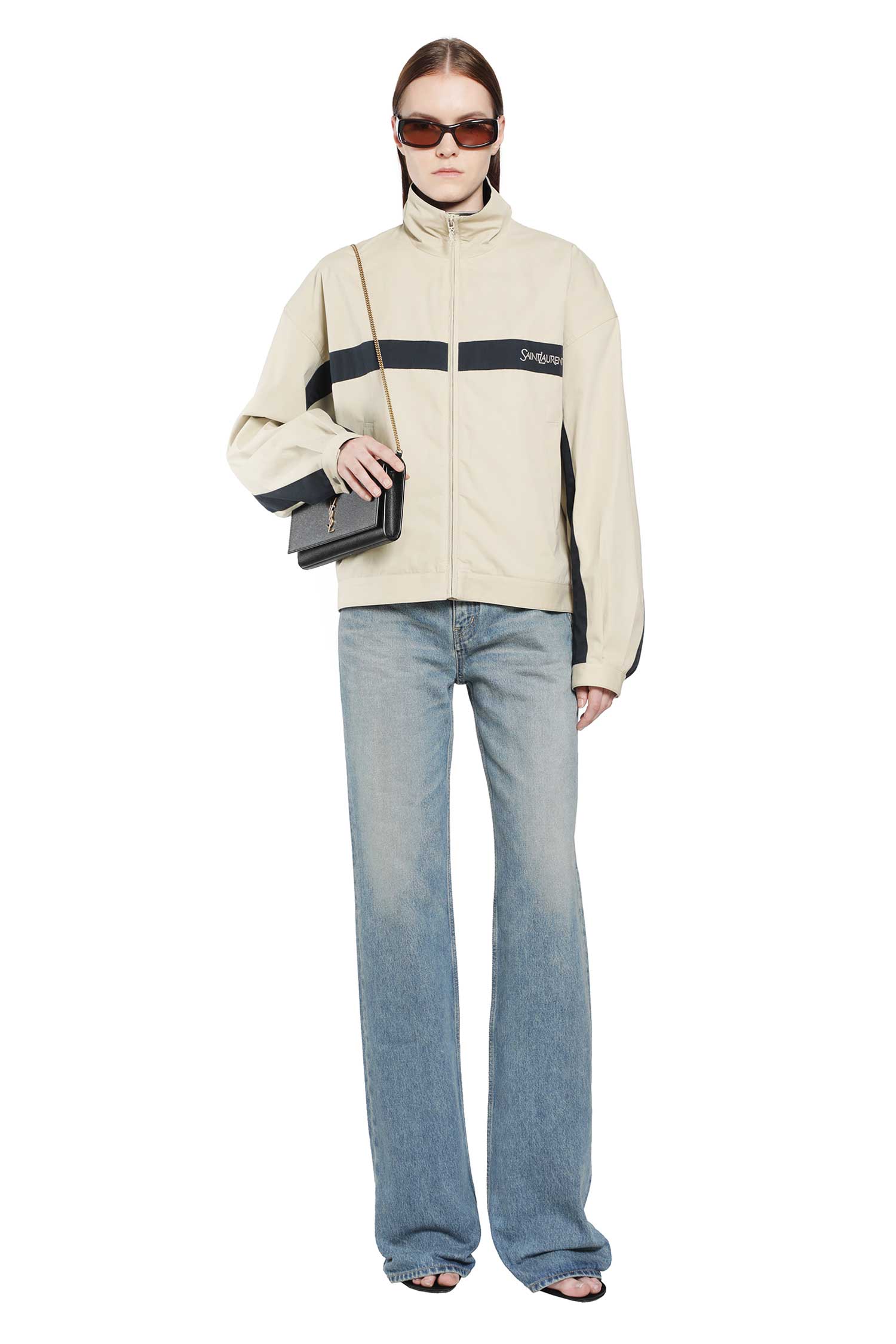 SAINT LAURENT Cotton Jacket woman