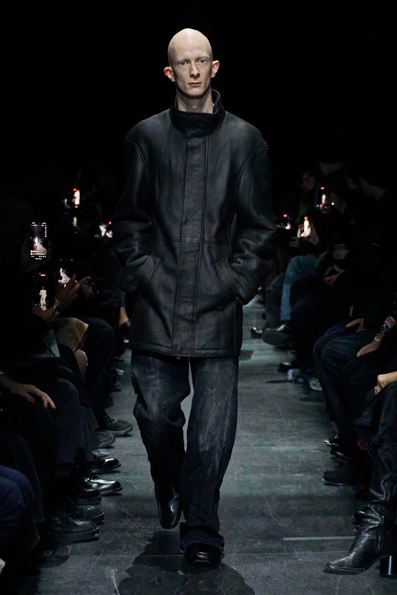 Cotton Baggy Jeans Worn Effect