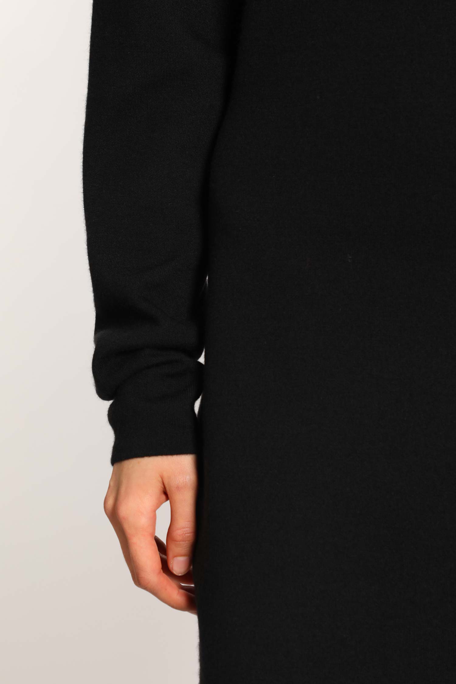 SAINT LAURENT WOMAN BLACK DRESSES