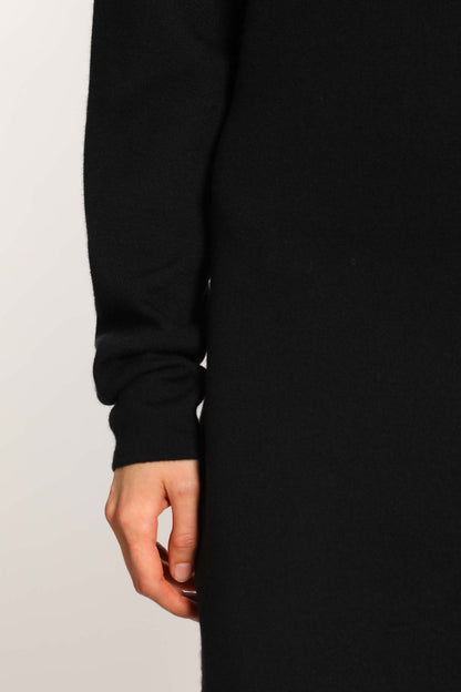 SAINT LAURENT WOMAN BLACK DRESSES
