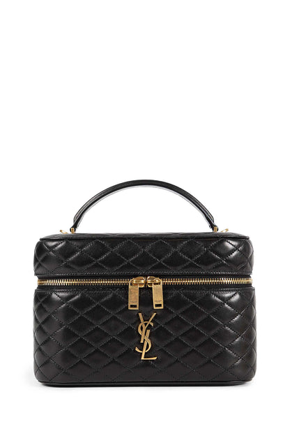 SAINT LAURENT WOMAN BLACK TOP HANDLE BAGS
