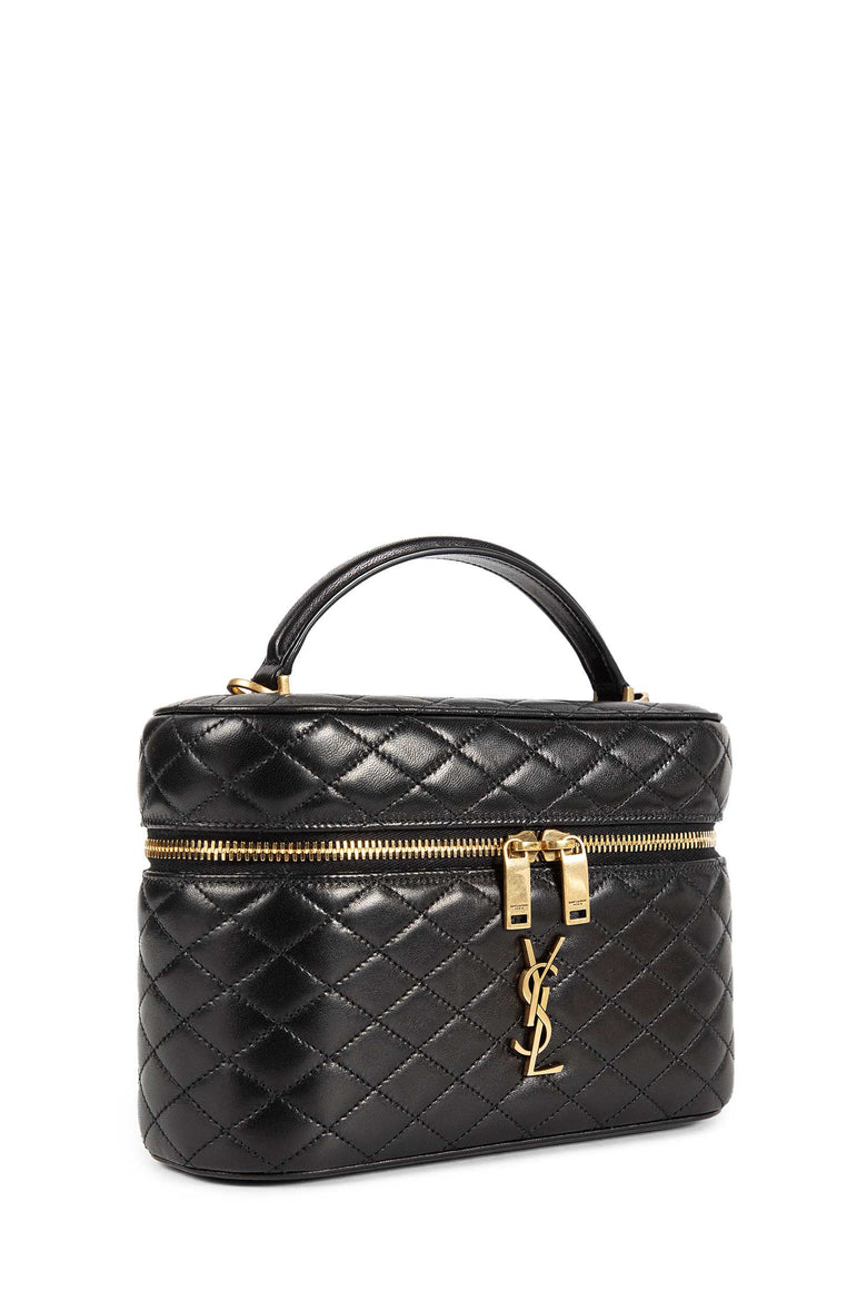 SAINT LAURENT WOMAN BLACK TOP HANDLE BAGS