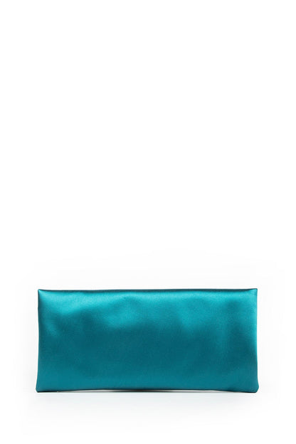 SAINT LAURENT WOMAN BLUE CLUTCHES & POUCHES
