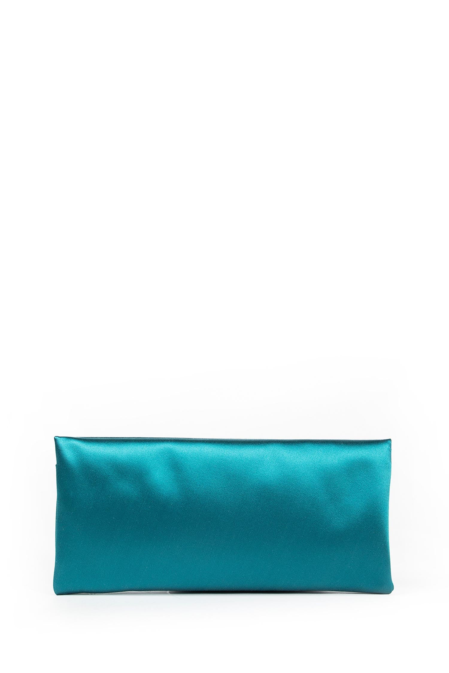 SAINT LAURENT WOMAN BLUE CLUTCHES & POUCHES