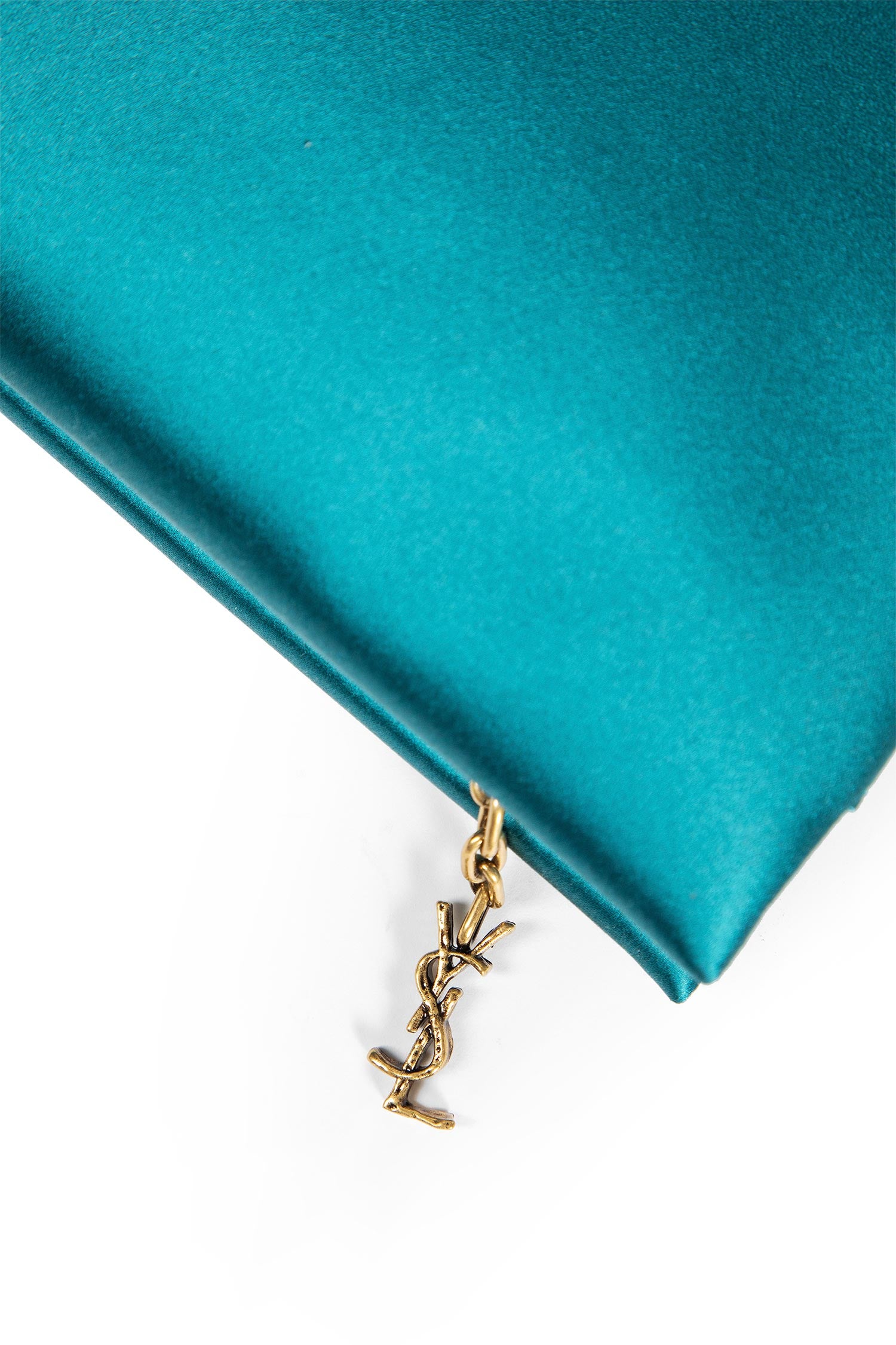 SAINT LAURENT WOMAN BLUE CLUTCHES & POUCHES