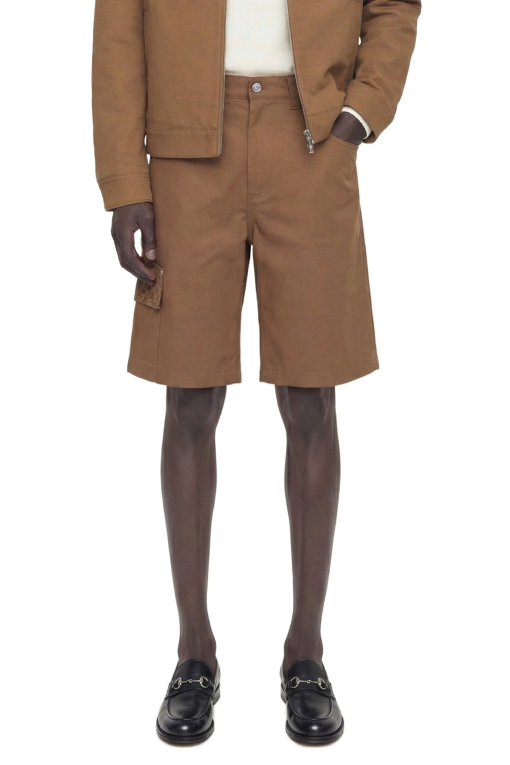 GUCCI Cotton Cargo Bermudas man