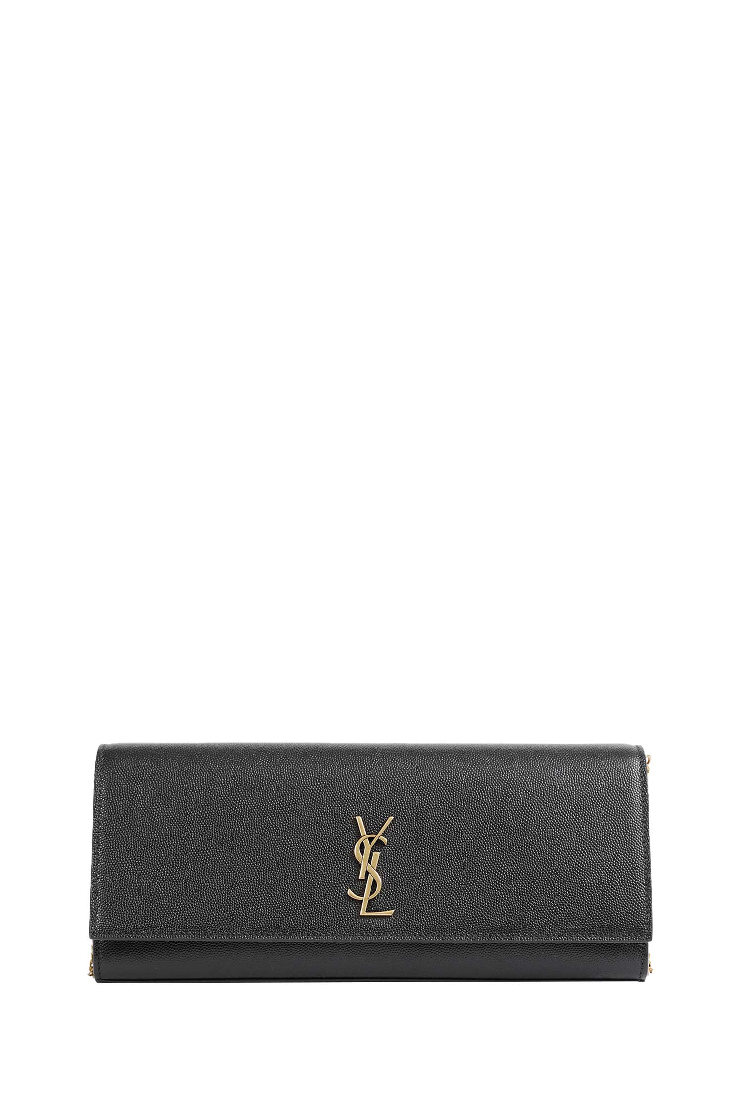 Grain De Poudre Leather Kate Clutch