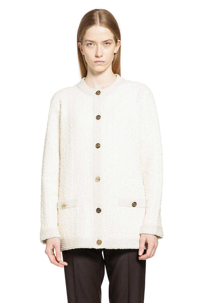 Bouclé Lurex Wool Cardigan