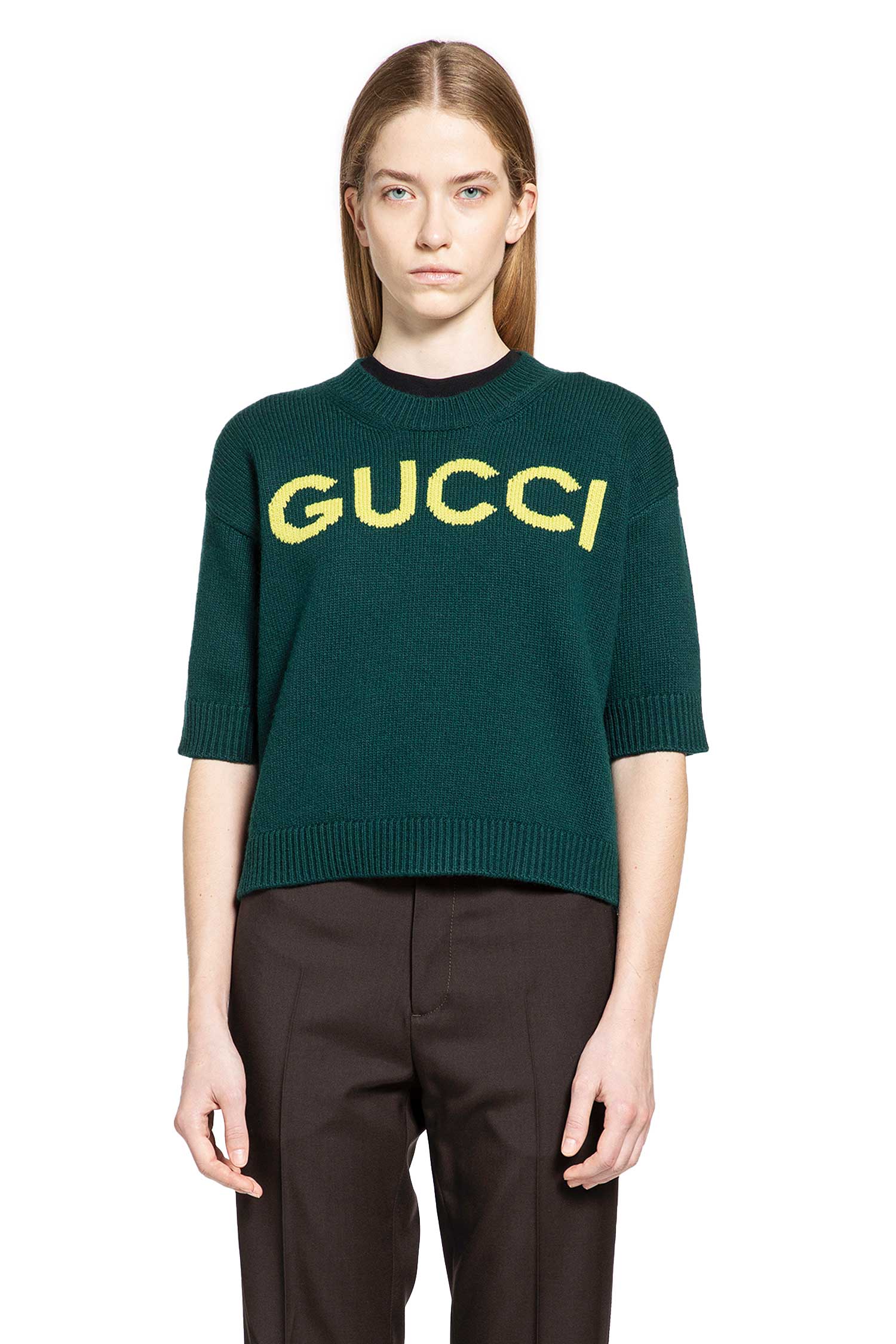 Gucci Intarsia Wool Top