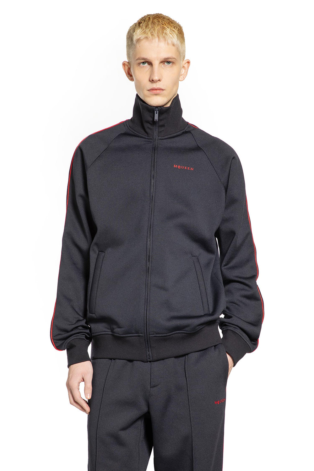 MCQUEEN Zip-Up Sweatshirt man