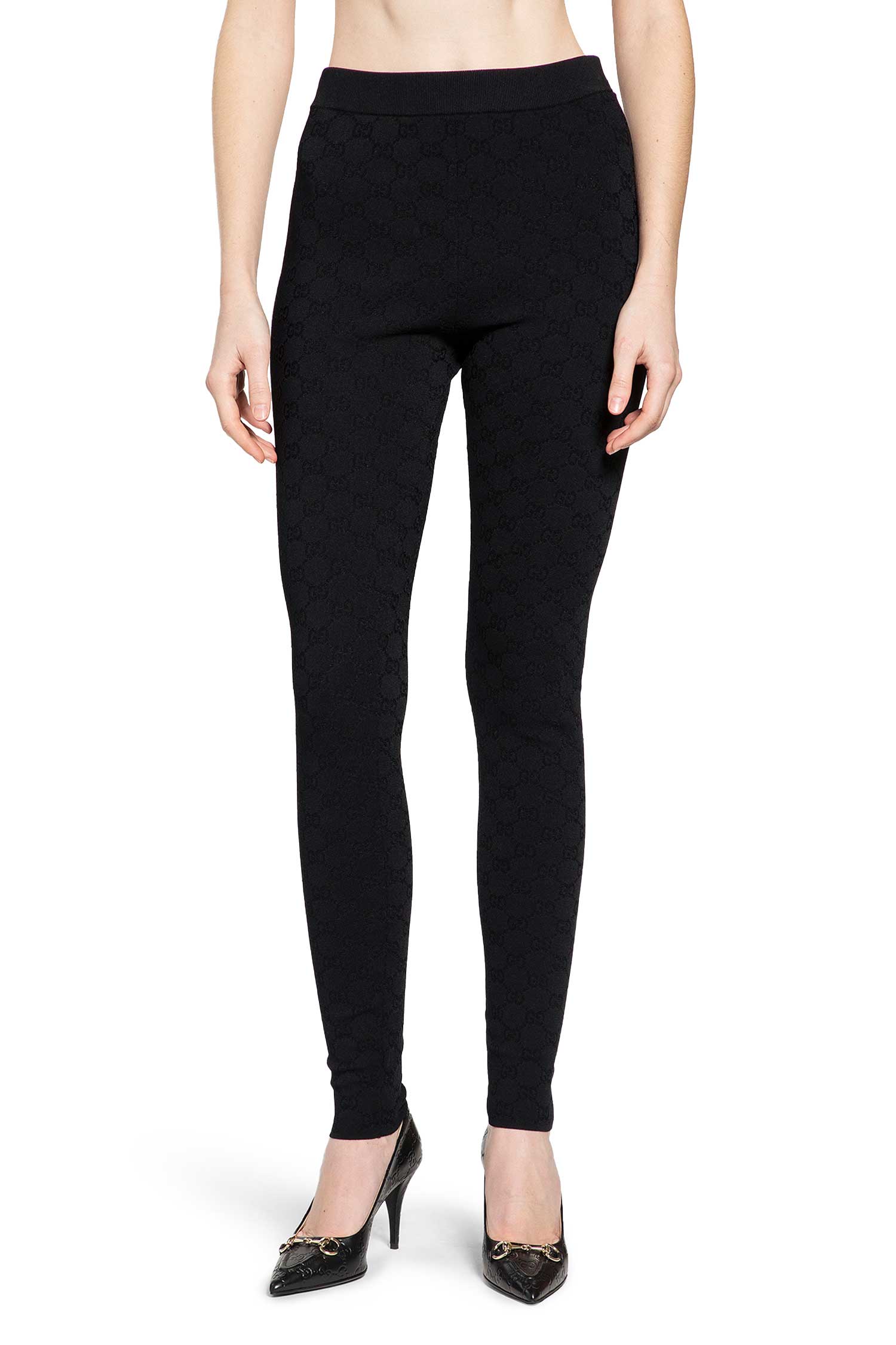 Viscose GG Jacquard Leggings
