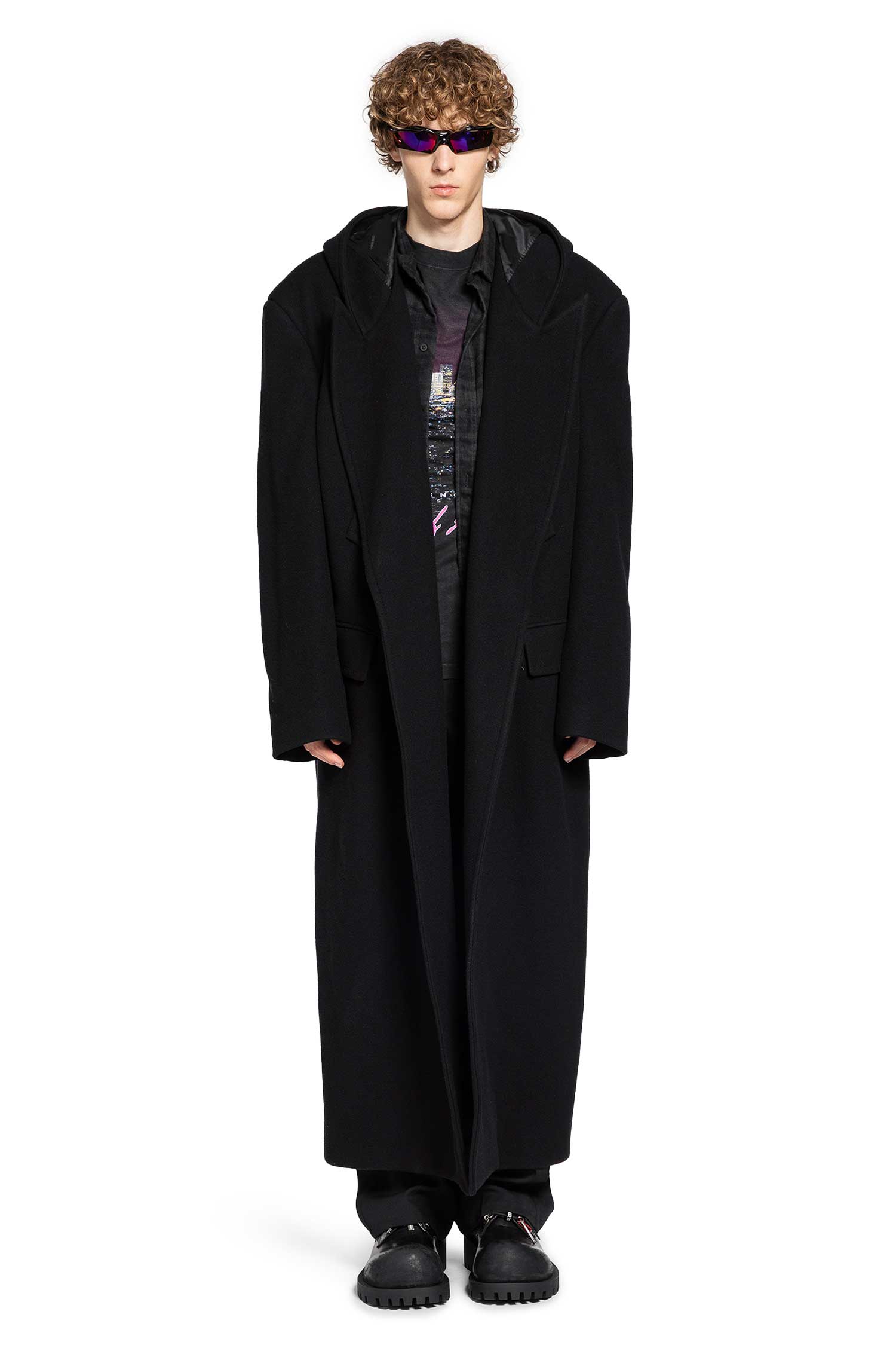 Hooded Maxi Coat