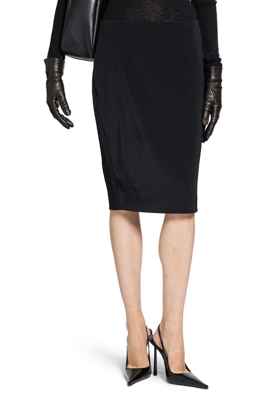 Cassandre Pencil Skirt in Satin
