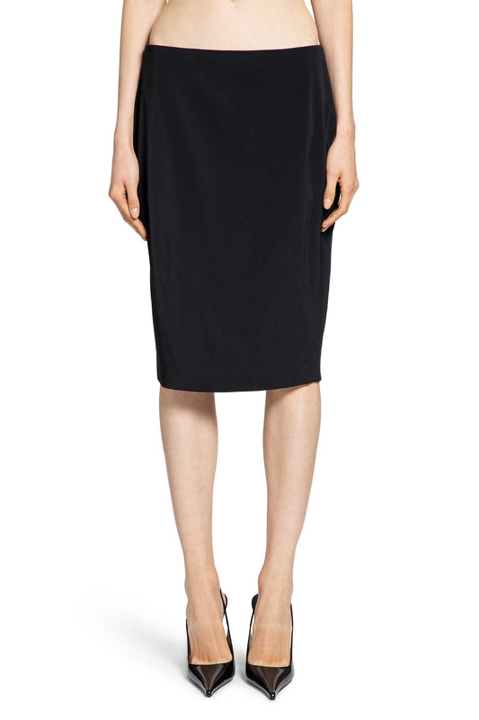 Cassandre Pencil Skirt in Satin