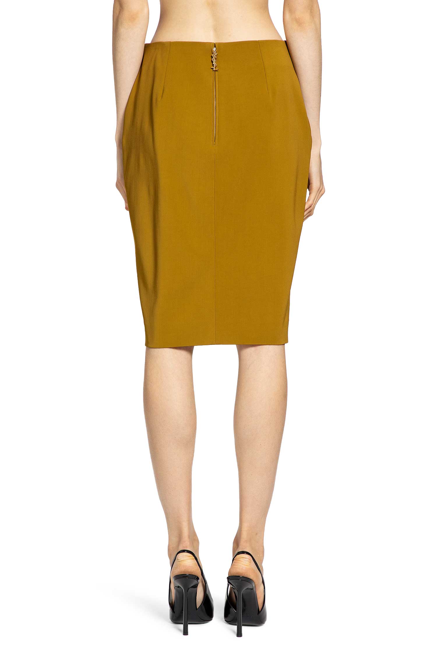 Pencil Skirt in Satin