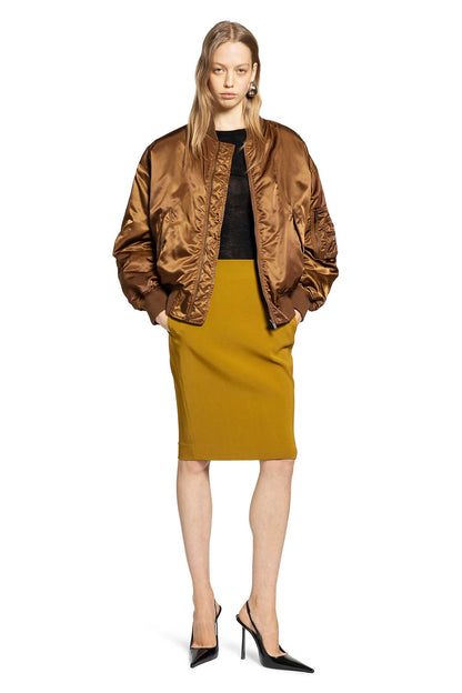 Pencil Skirt in Satin