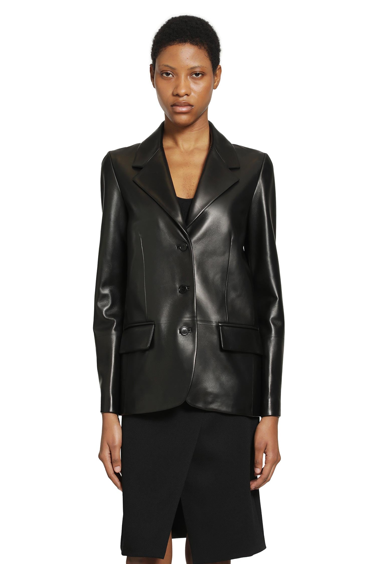 Leather Blazer