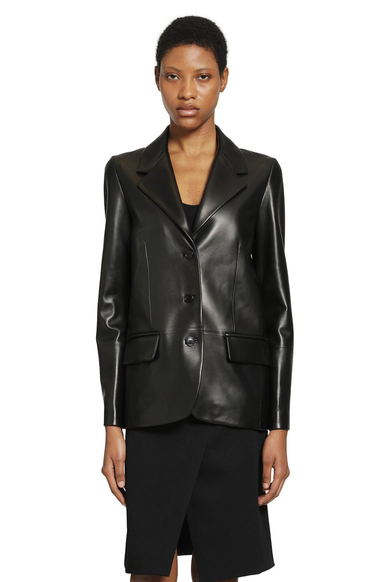 GUCCI Leather Blazer woman