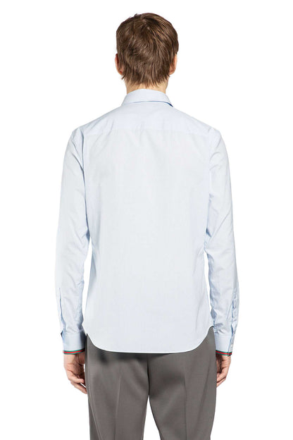 Striped Cotton Shirt with Web