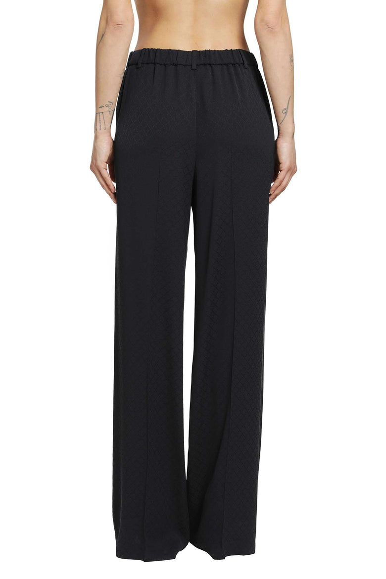 GUCCI Silk Jacquard Trousers woman