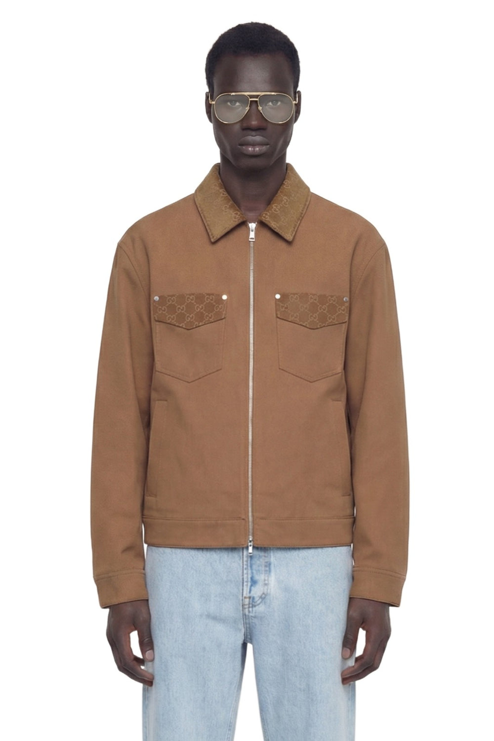 GUCCI Heavy Cotton Canvas Overshirt man