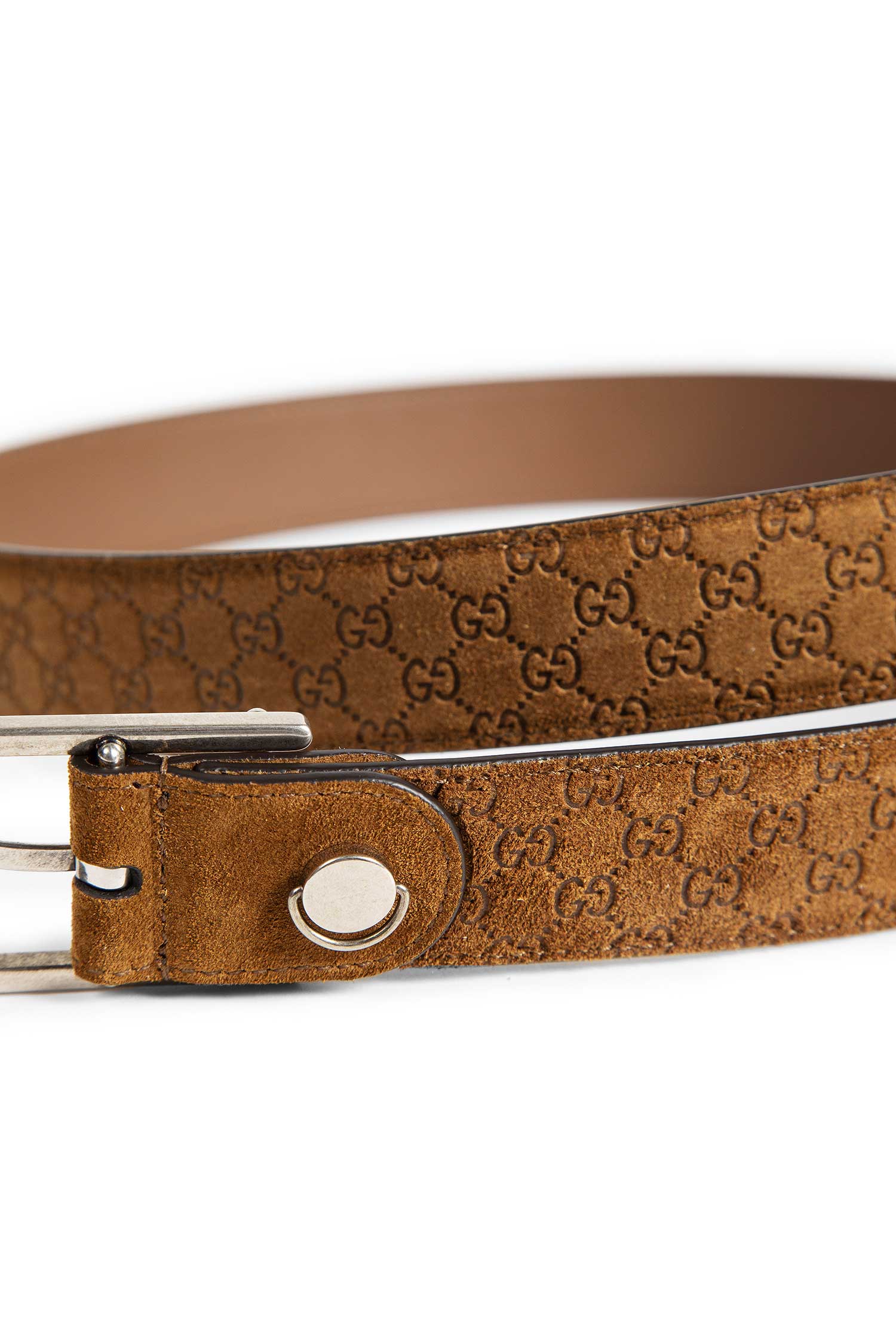 Rounded Buckle Reversible Belt