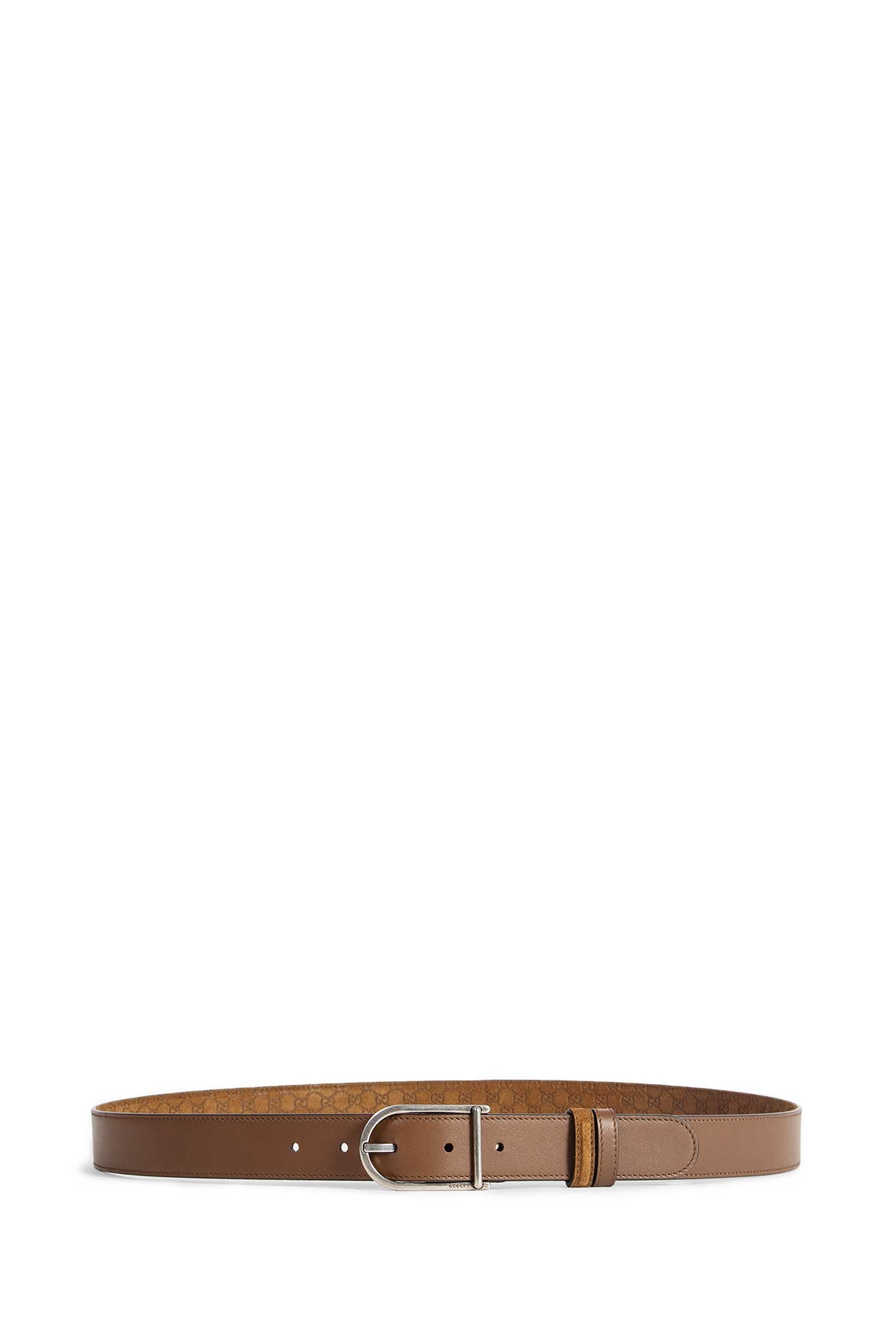 Rounded Buckle Reversible Belt