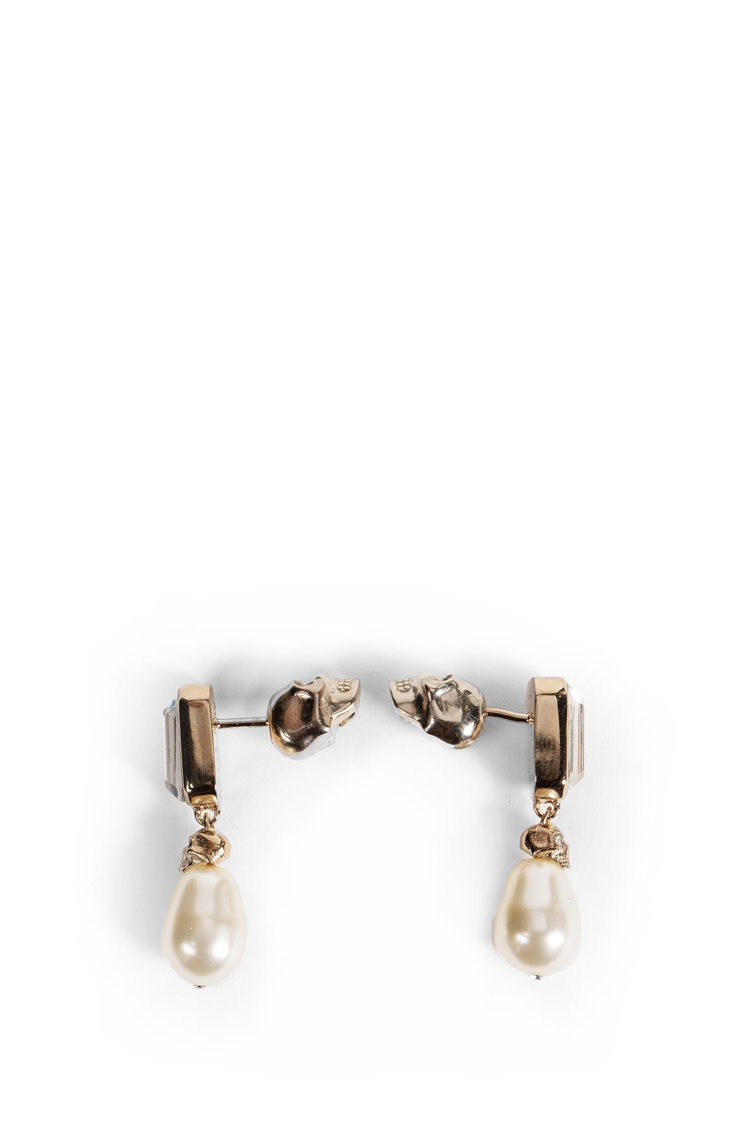 Skull & Crystal Earrings