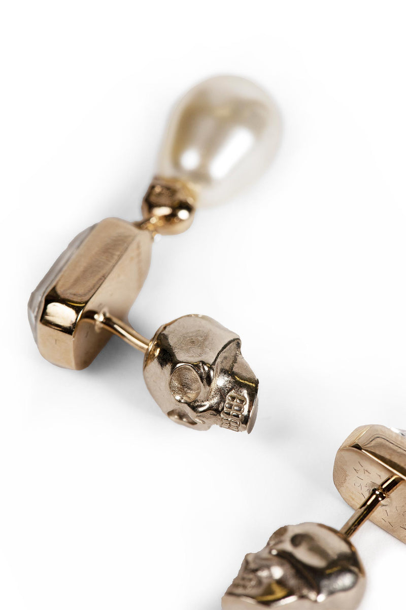 Skull & Crystal Earrings