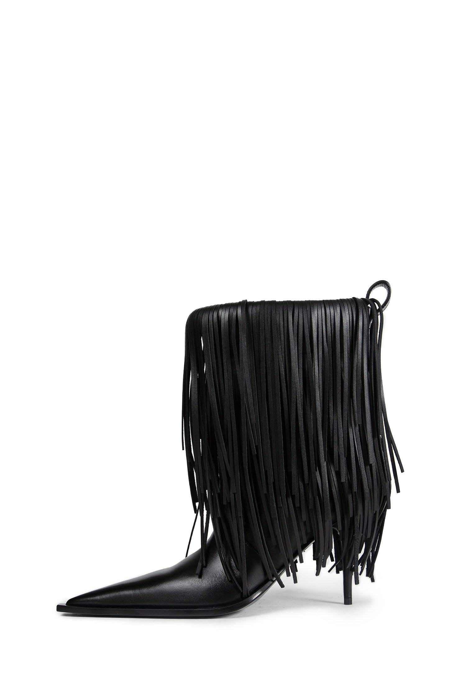 Avenue Fringe Ankle Boots