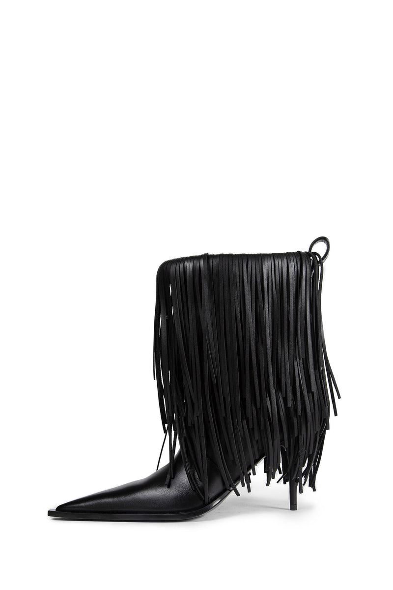 Avenue Fringe Ankle Boots