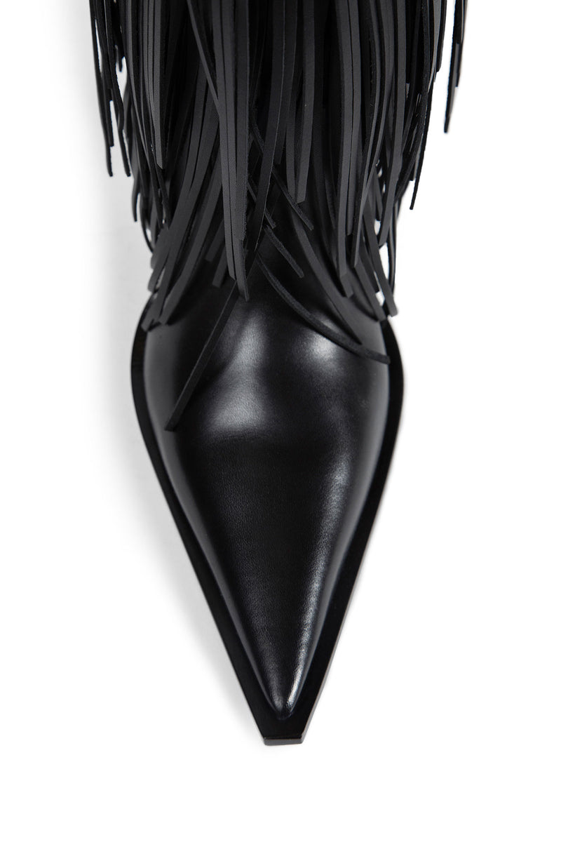 Avenue Fringe Ankle Boots