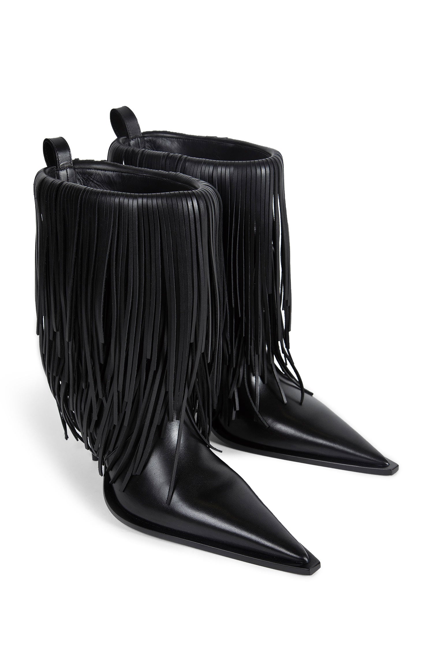 Avenue Fringe Ankle Boots