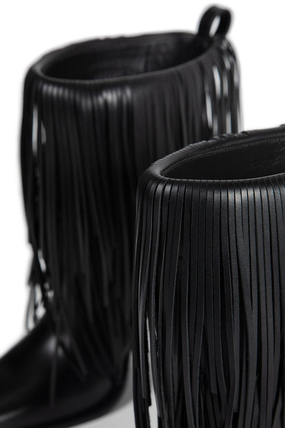 Avenue Fringe Ankle Boots