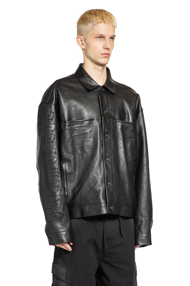 Shirt Leather Jacket