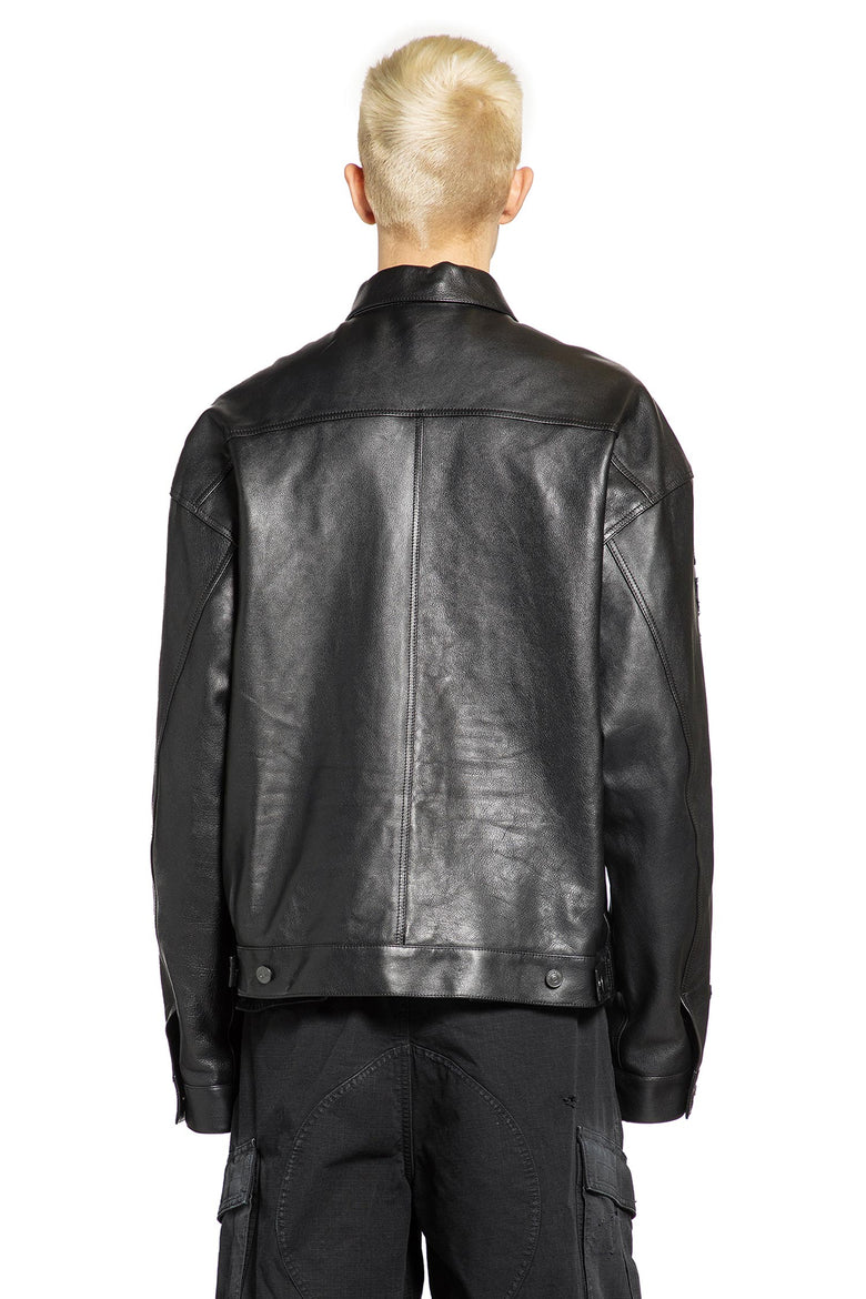 Shirt Leather Jacket