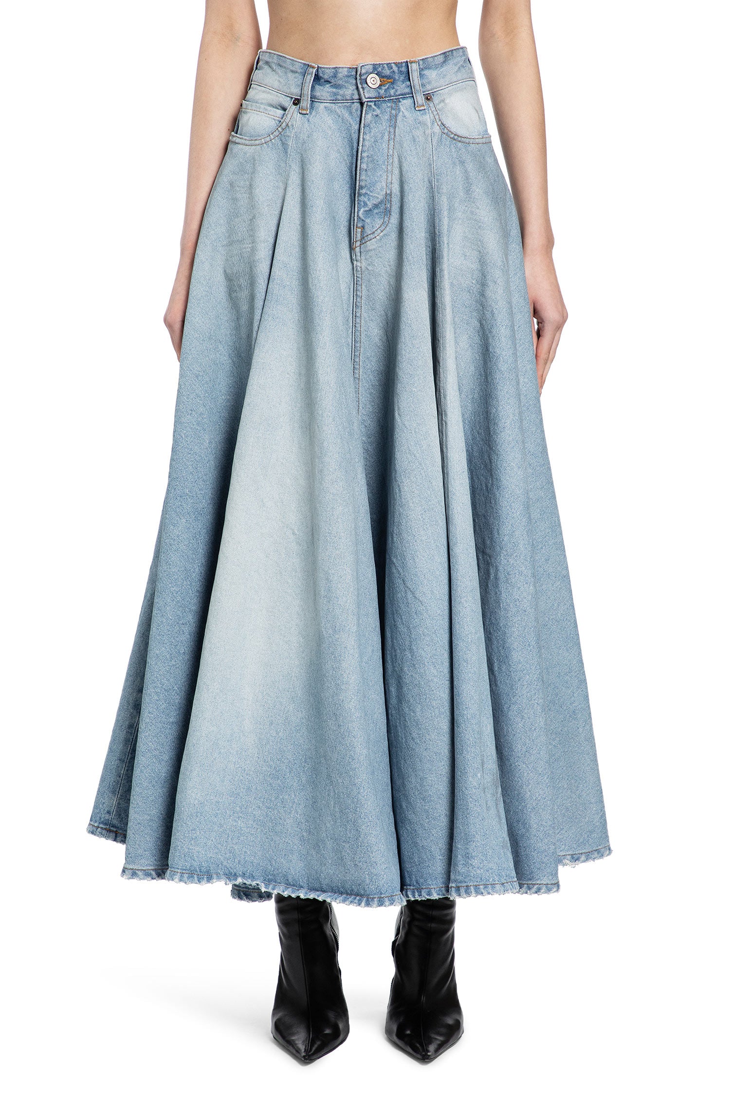 Godet Maxi Skirt
