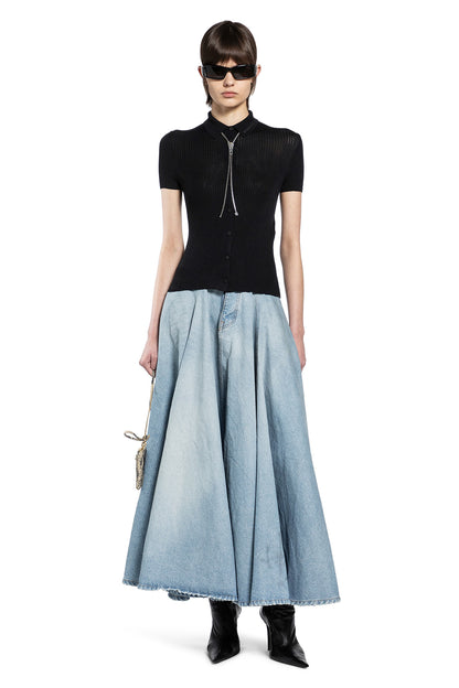 Godet Maxi Skirt