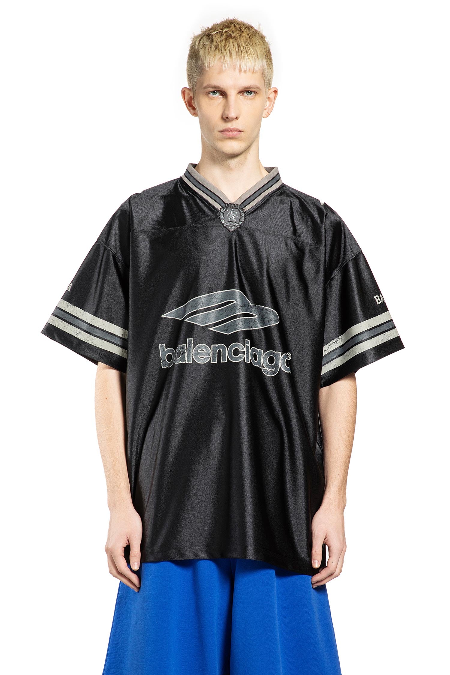 3B Football V-Neck T-Shirt