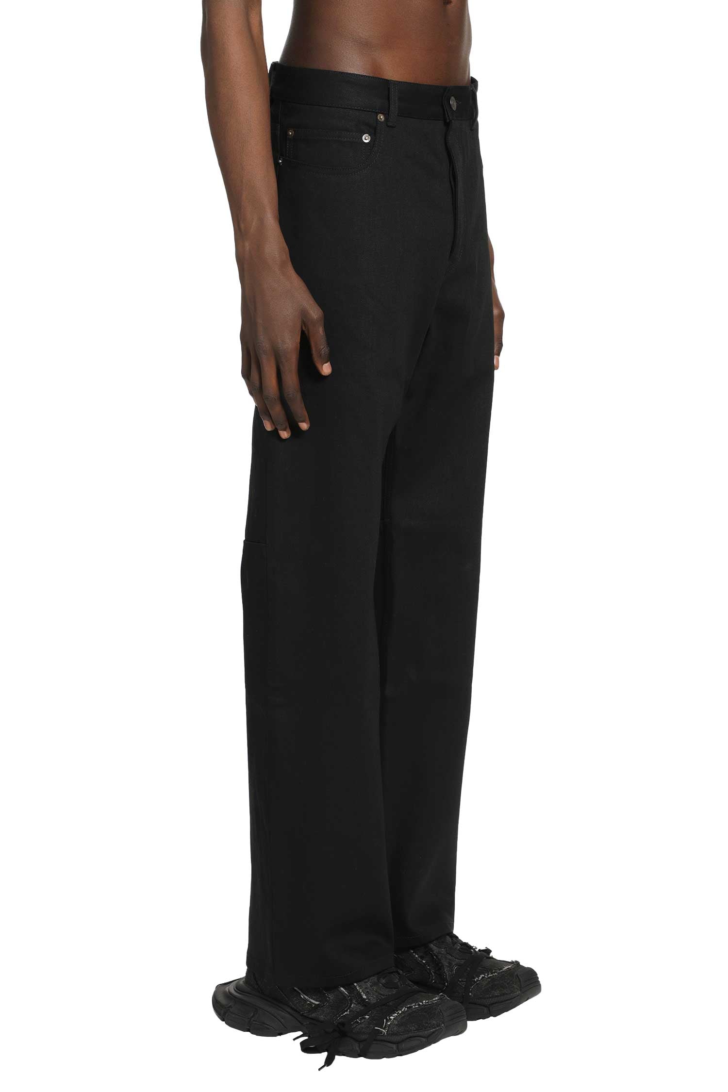 Curved Knee Jeans – Antonioli.eu
